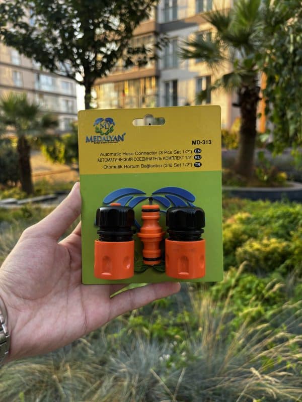 OTOMATİK HORTUM BAĞLANTISI (З’LÜ SЕТ 1/2″)